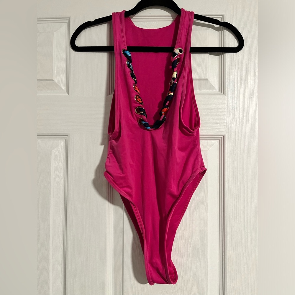 Super cute pink one piece